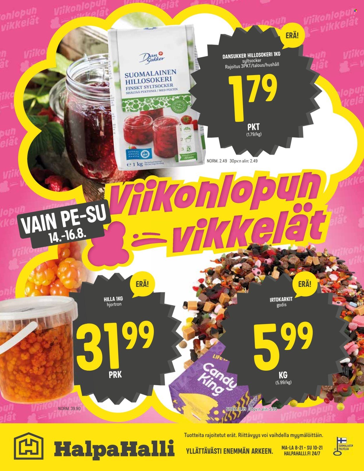 HALPAHALLI tarjoukset - Uusin tarjouslehtemme