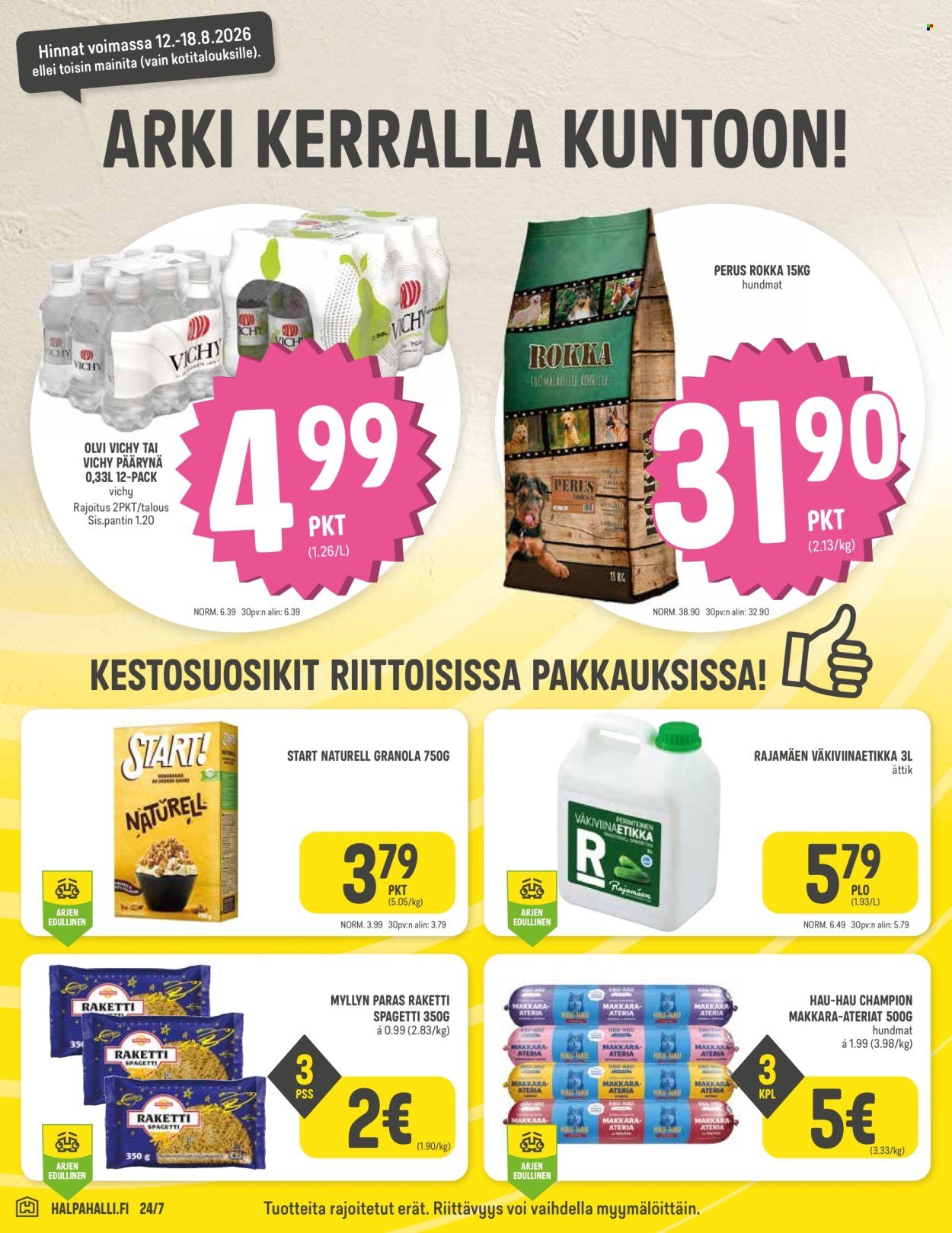 HALPAHALLI tarjoukset - Uusin tarjouslehtemme