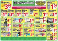 SAITURINPÖRSSI tarjoukset - Alkaen KE 17.6.2026