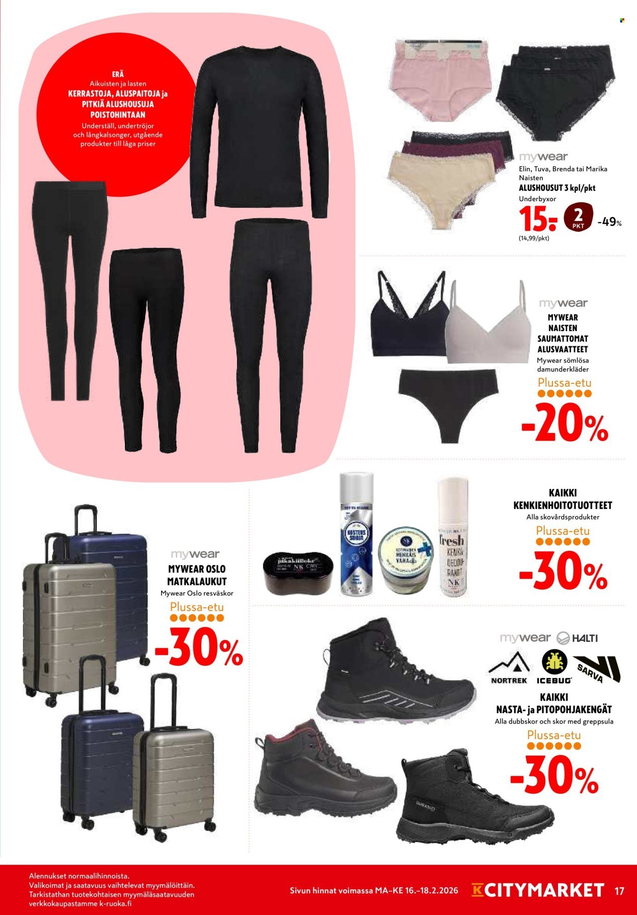K-CITYMARKET tarjoukset - Alkaen MA 16.2.2026