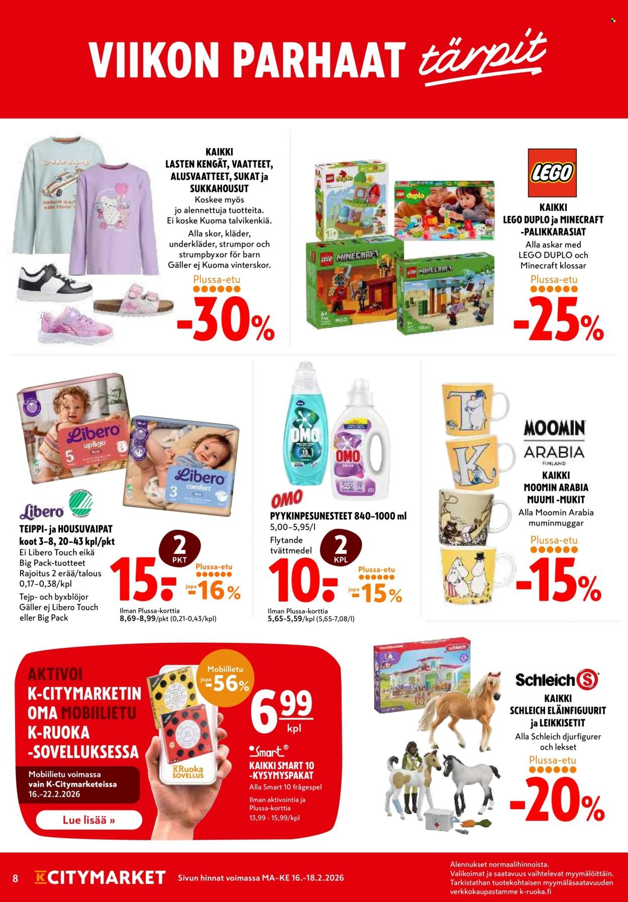 K-CITYMARKET tarjoukset - Alkaen MA 16.2.2026