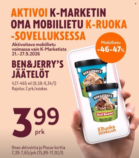 K-MARKET tarjoukset - Alkaen MA 21.9.2026