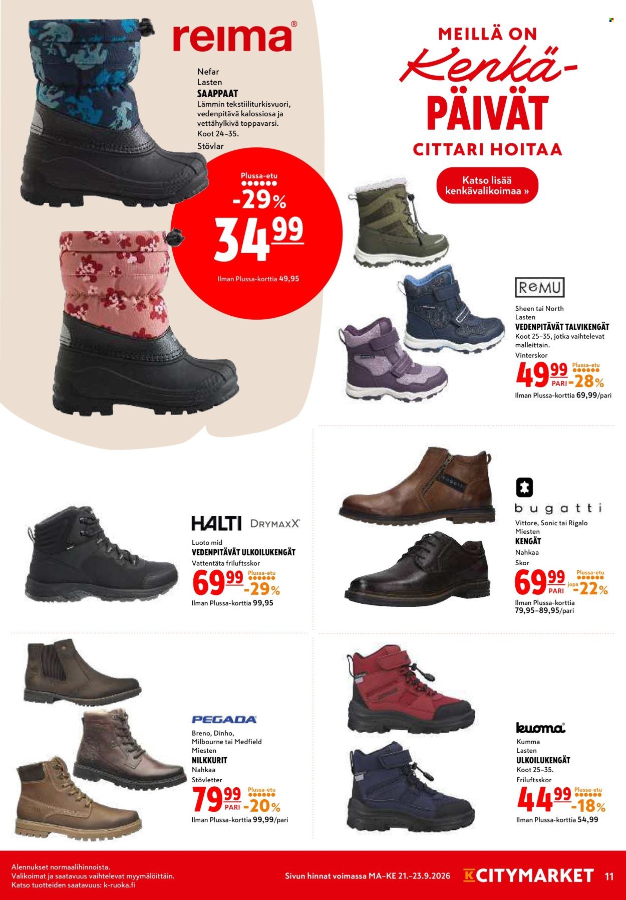 K-CITYMARKET tarjoukset - Alkaen MA 21.9.2026