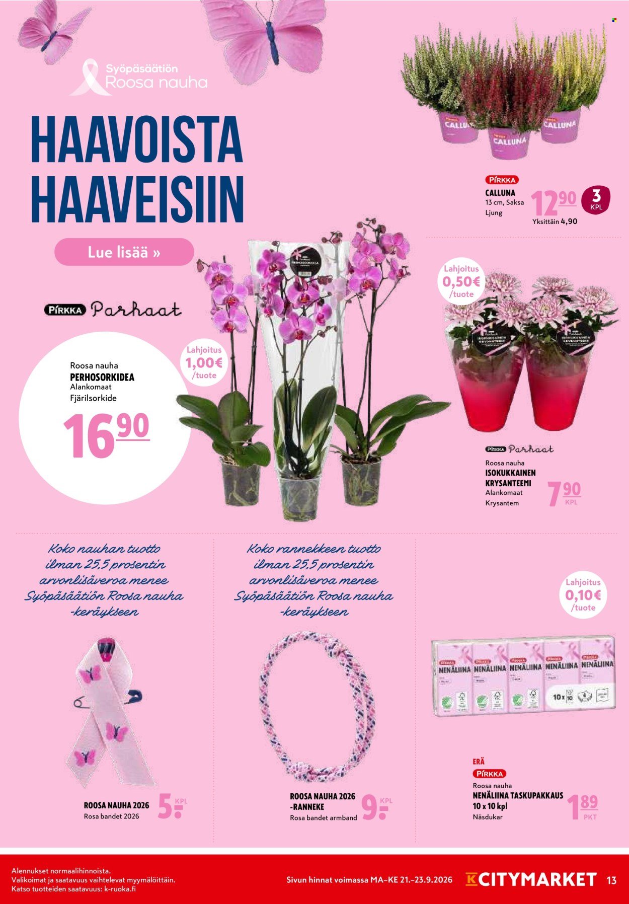 K-CITYMARKET tarjoukset - Alkaen MA 21.9.2026