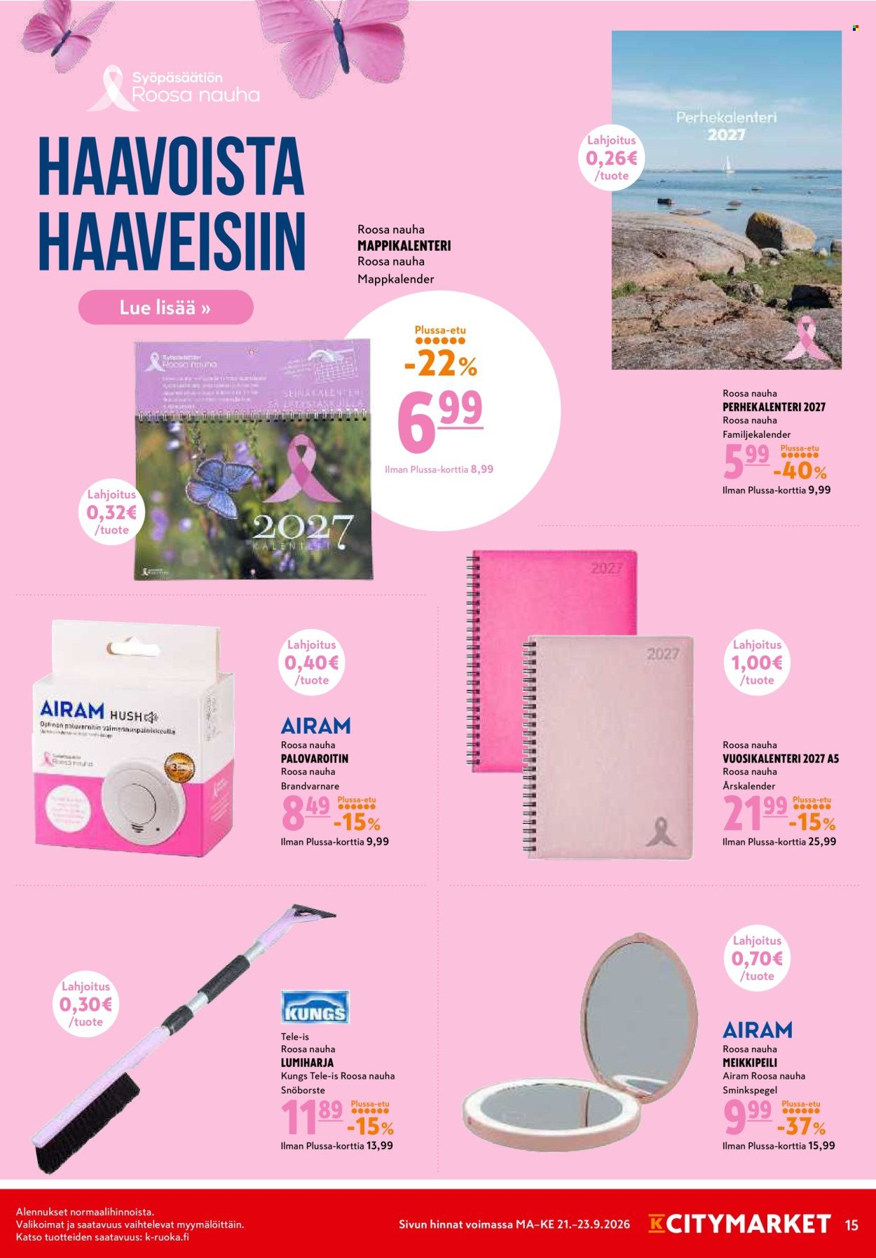 K-CITYMARKET tarjoukset - Alkaen MA 21.9.2026