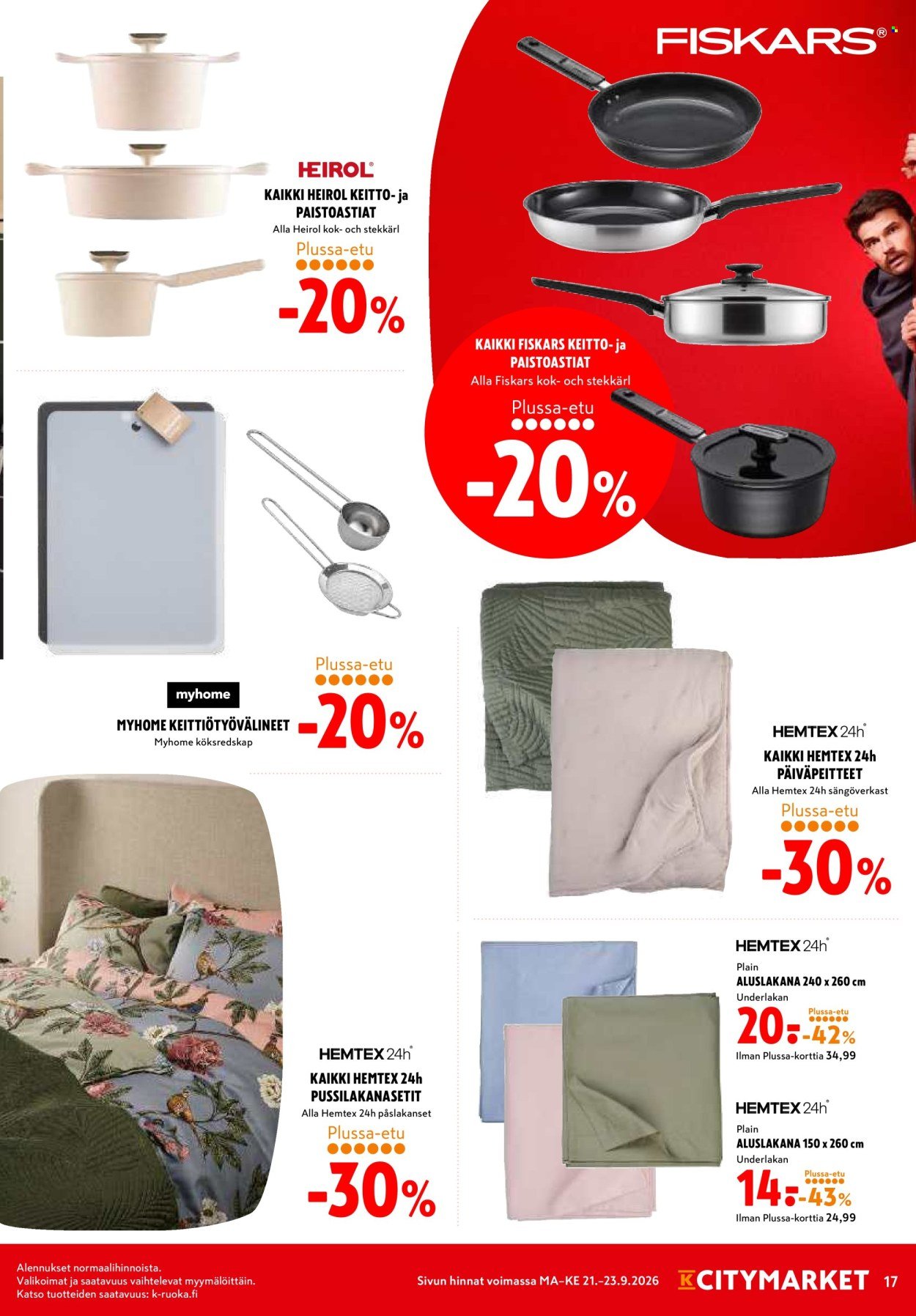 K-CITYMARKET tarjoukset - Alkaen MA 21.9.2026