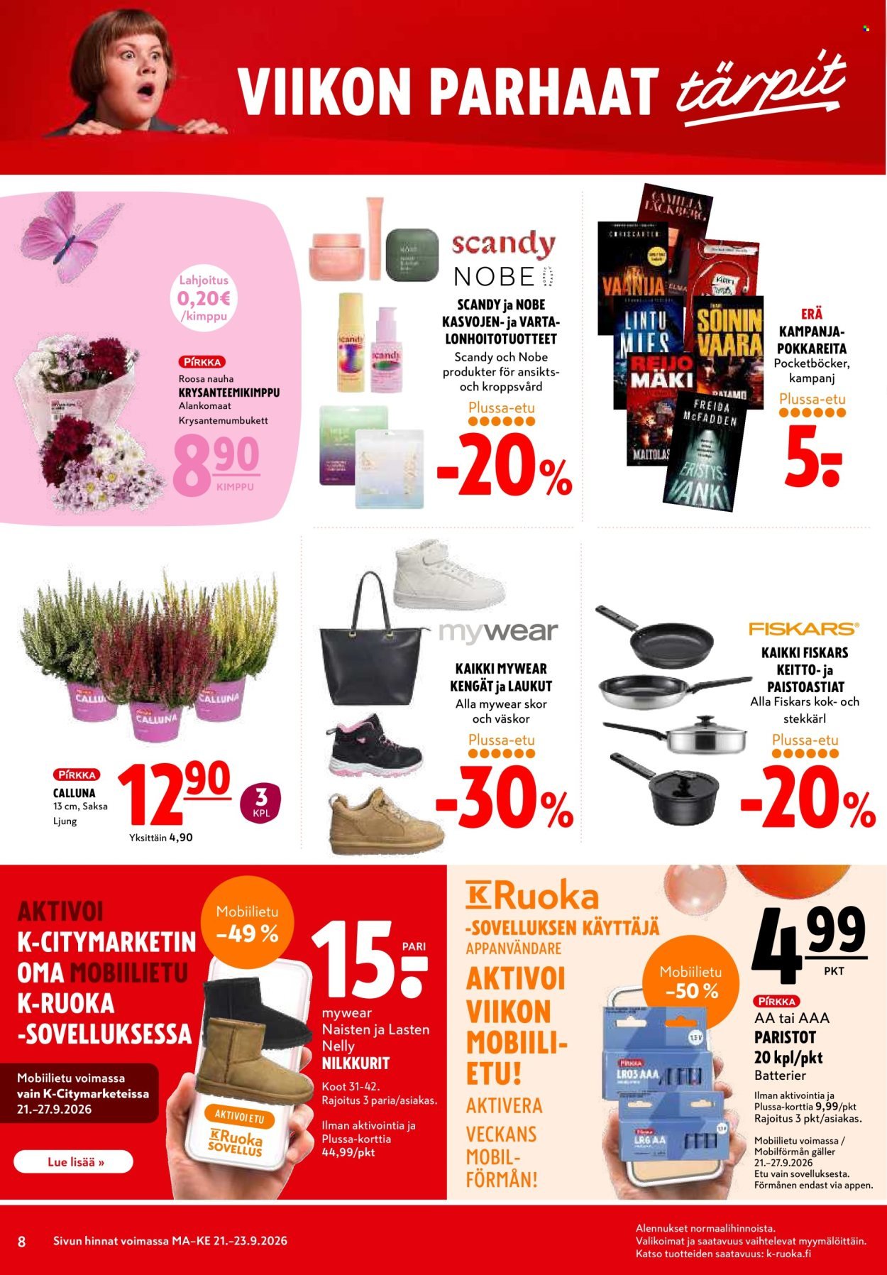 K-CITYMARKET tarjoukset - Alkaen MA 21.9.2026
