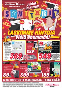 VEIKON KONE tarjoukset - Alkaen MA 7.9.2026