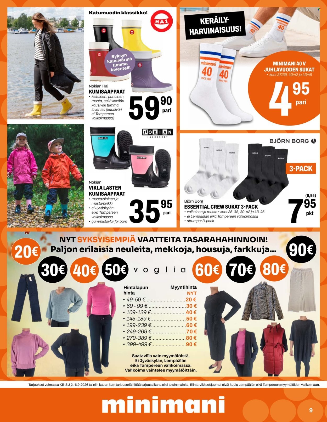 MINIMANI tarjoukset - Alkaen KE 2.9.2026