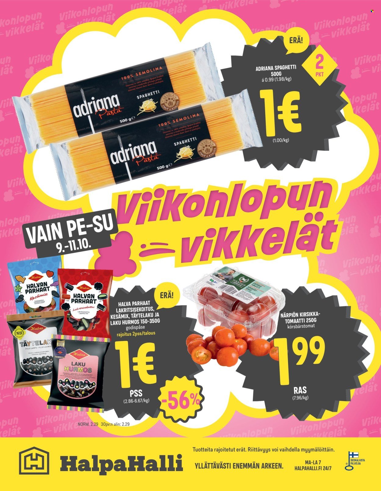 HALPAHALLI tarjoukset - Uusin tarjouslehtemme