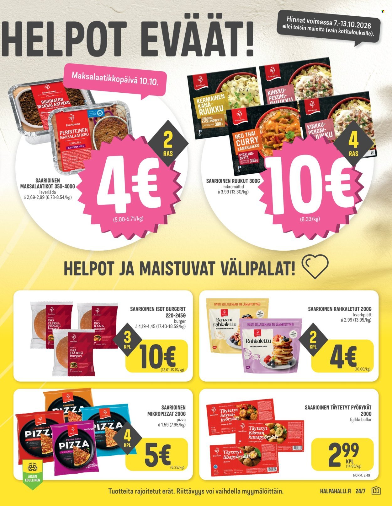 HALPAHALLI tarjoukset - Uusin tarjouslehtemme