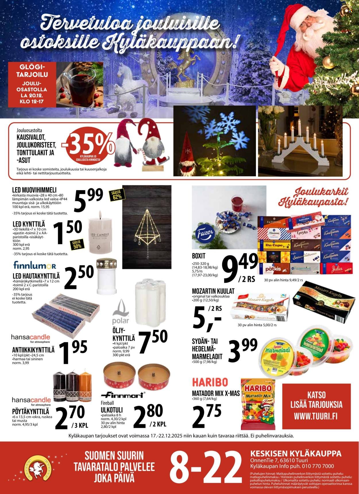 TUURI tarjoukset - Alkaen KE 17.12.2025