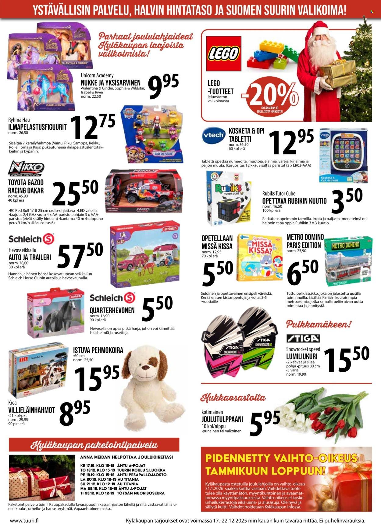 TUURI tarjoukset - Alkaen KE 17.12.2025