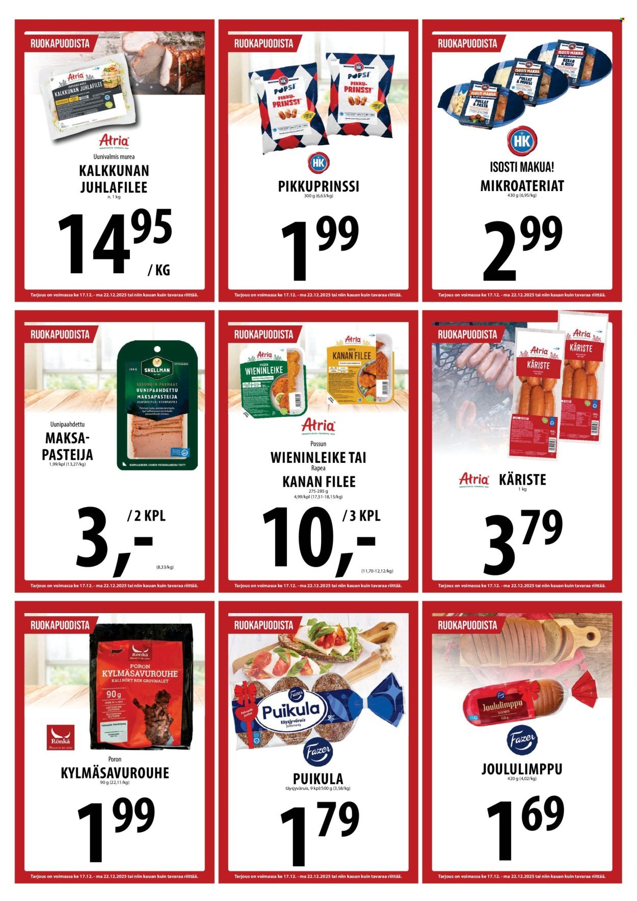 TUURI tarjoukset - Alkaen KE 17.12.2025