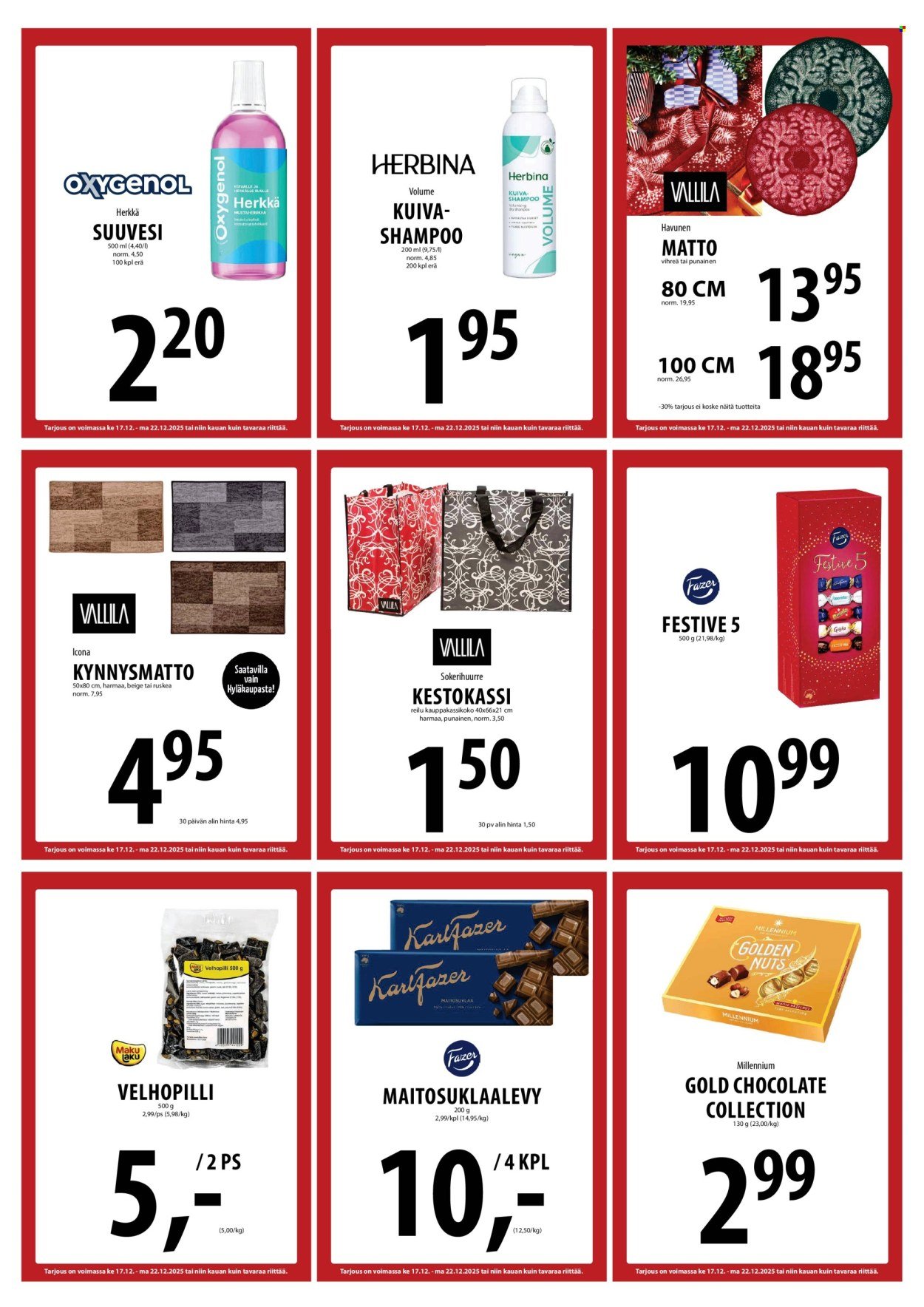 TUURI tarjoukset - Alkaen KE 17.12.2025