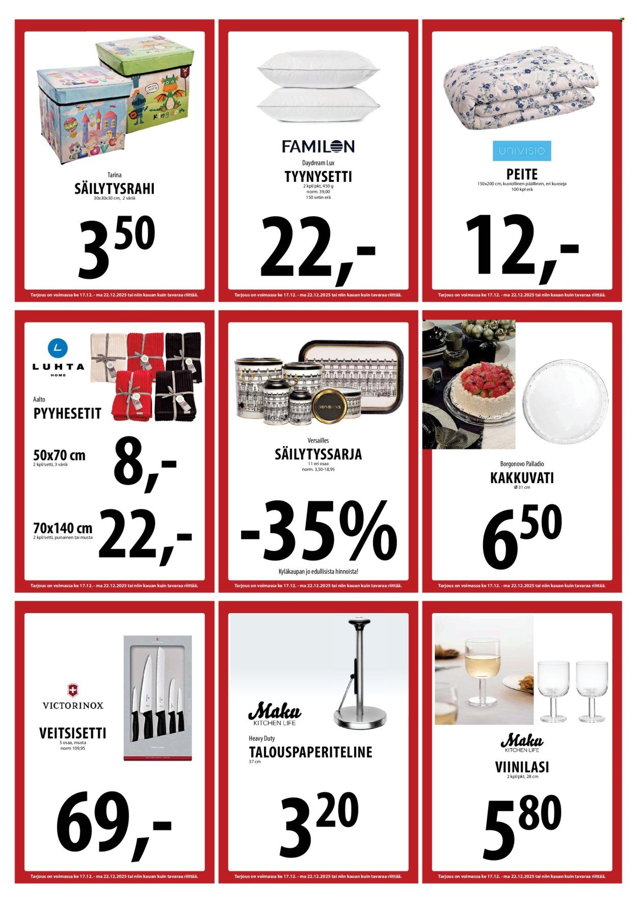 TUURI tarjoukset - Alkaen KE 17.12.2025