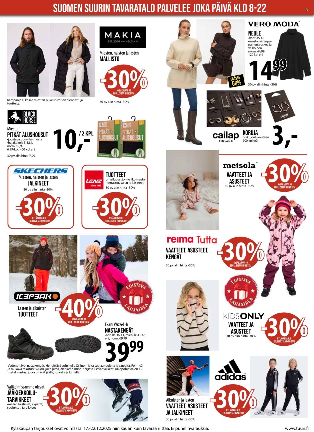 TUURI tarjoukset - Alkaen KE 17.12.2025