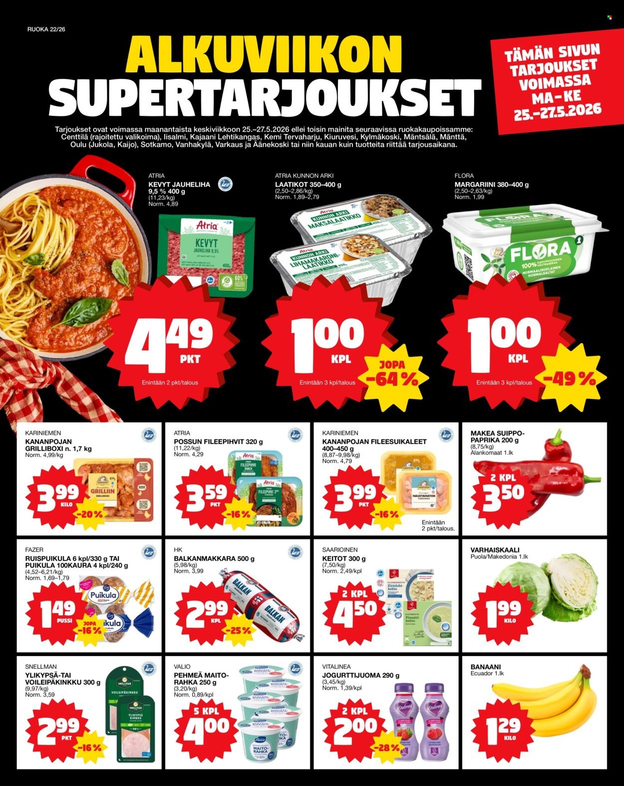 TOKMANNI tarjoukset - Ruokasanomat