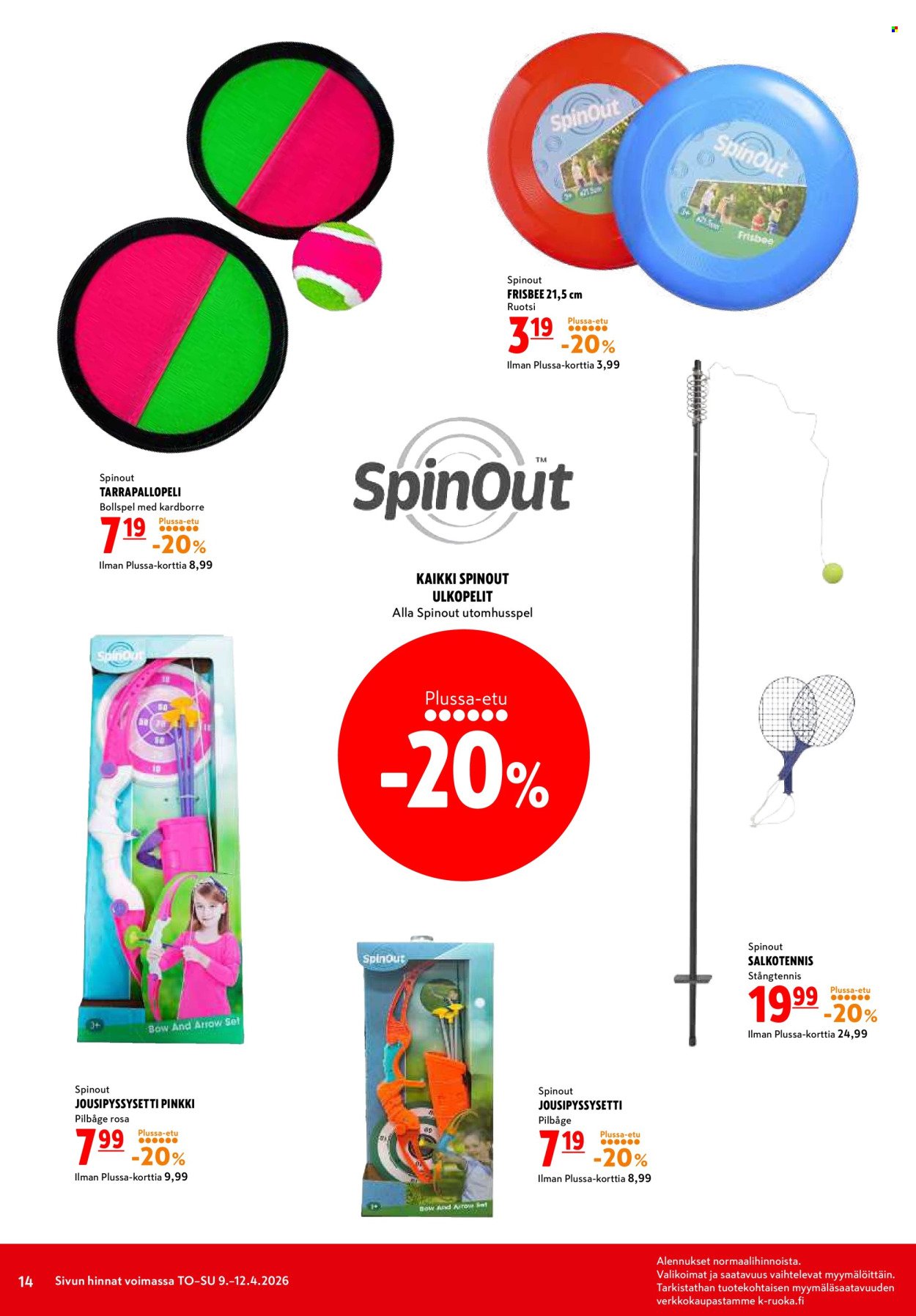 K-CITYMARKET tarjoukset - Alkaen TO 9.4.2026