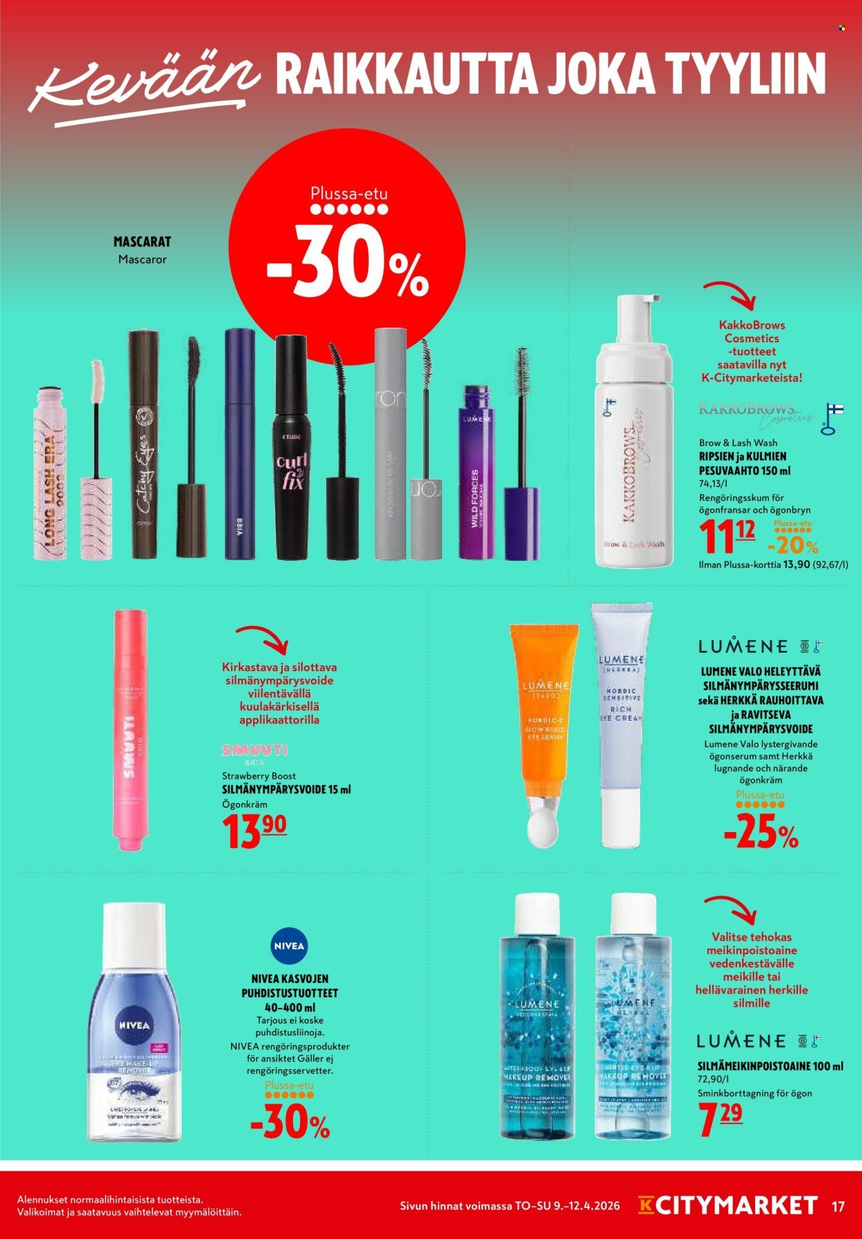 K-CITYMARKET tarjoukset - Alkaen TO 9.4.2026