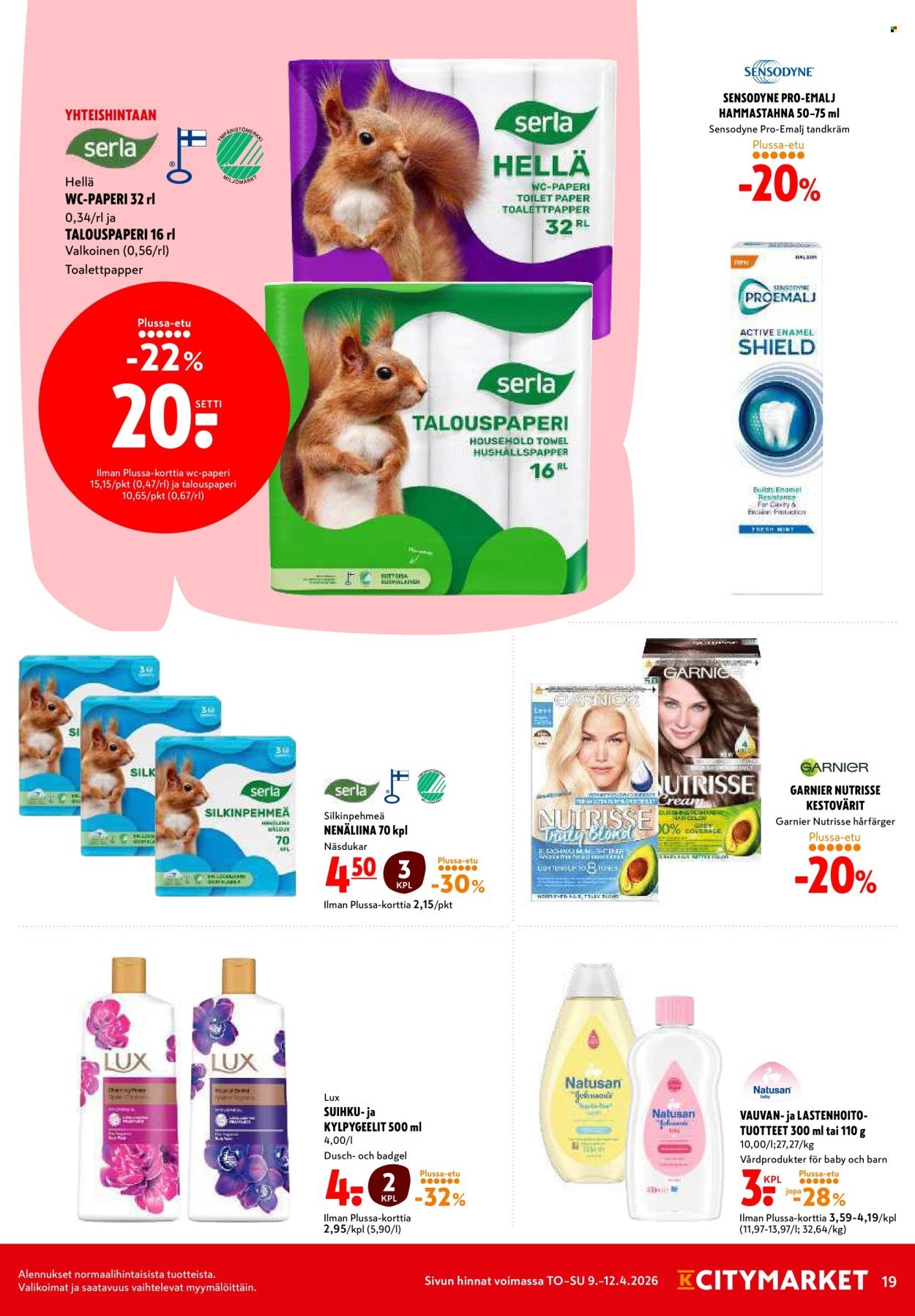 K-CITYMARKET tarjoukset - Alkaen TO 9.4.2026