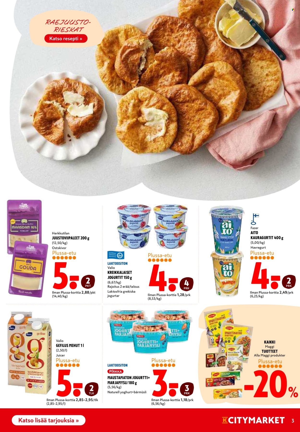 K-CITYMARKET tarjoukset - Alkaen TO 9.4.2026