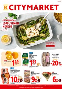 K-CITYMARKET tarjoukset - Alkaen TO 9.4.2026