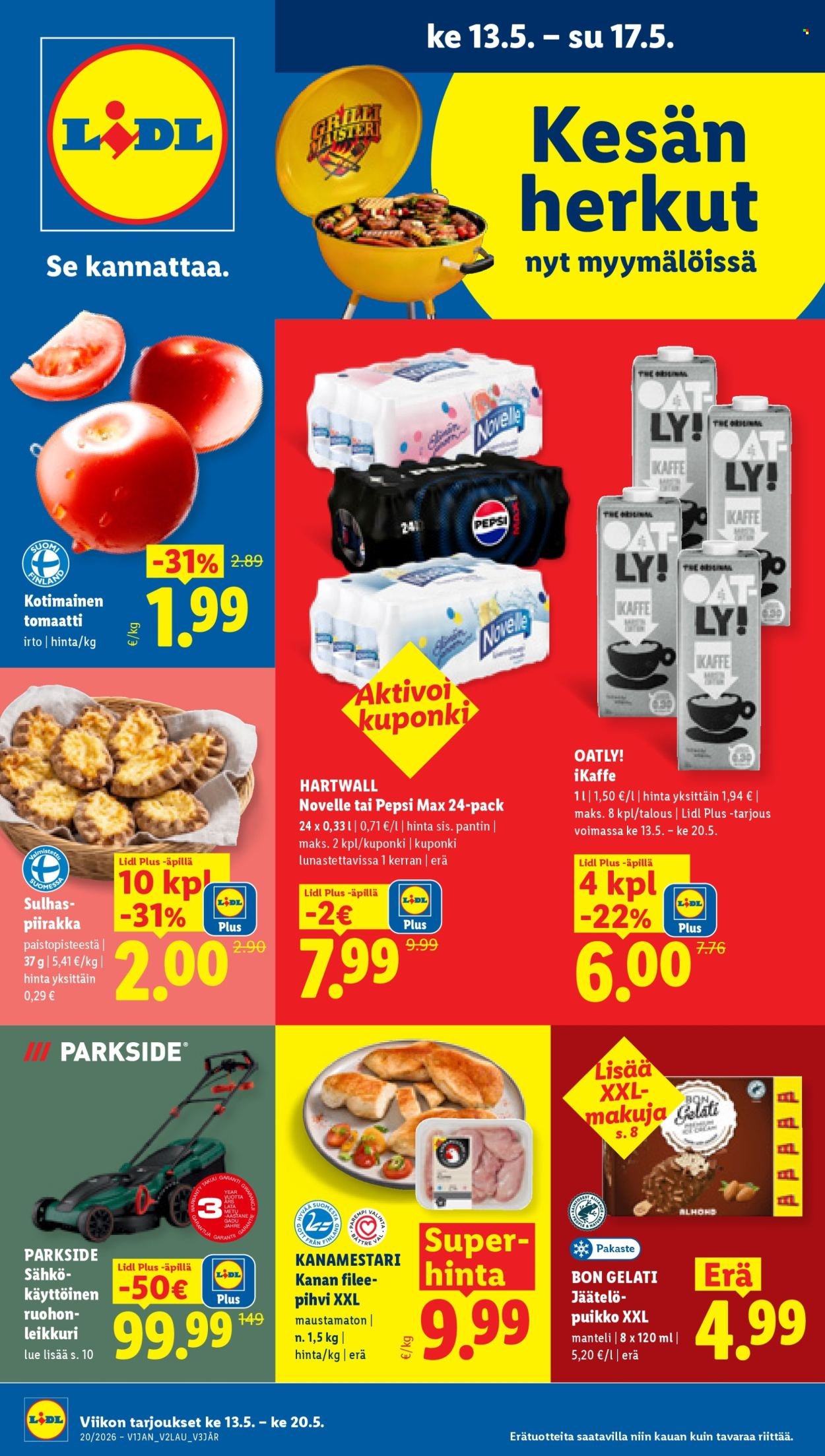 LIDL tarjoukset - Alkaen KE 13.5.2026