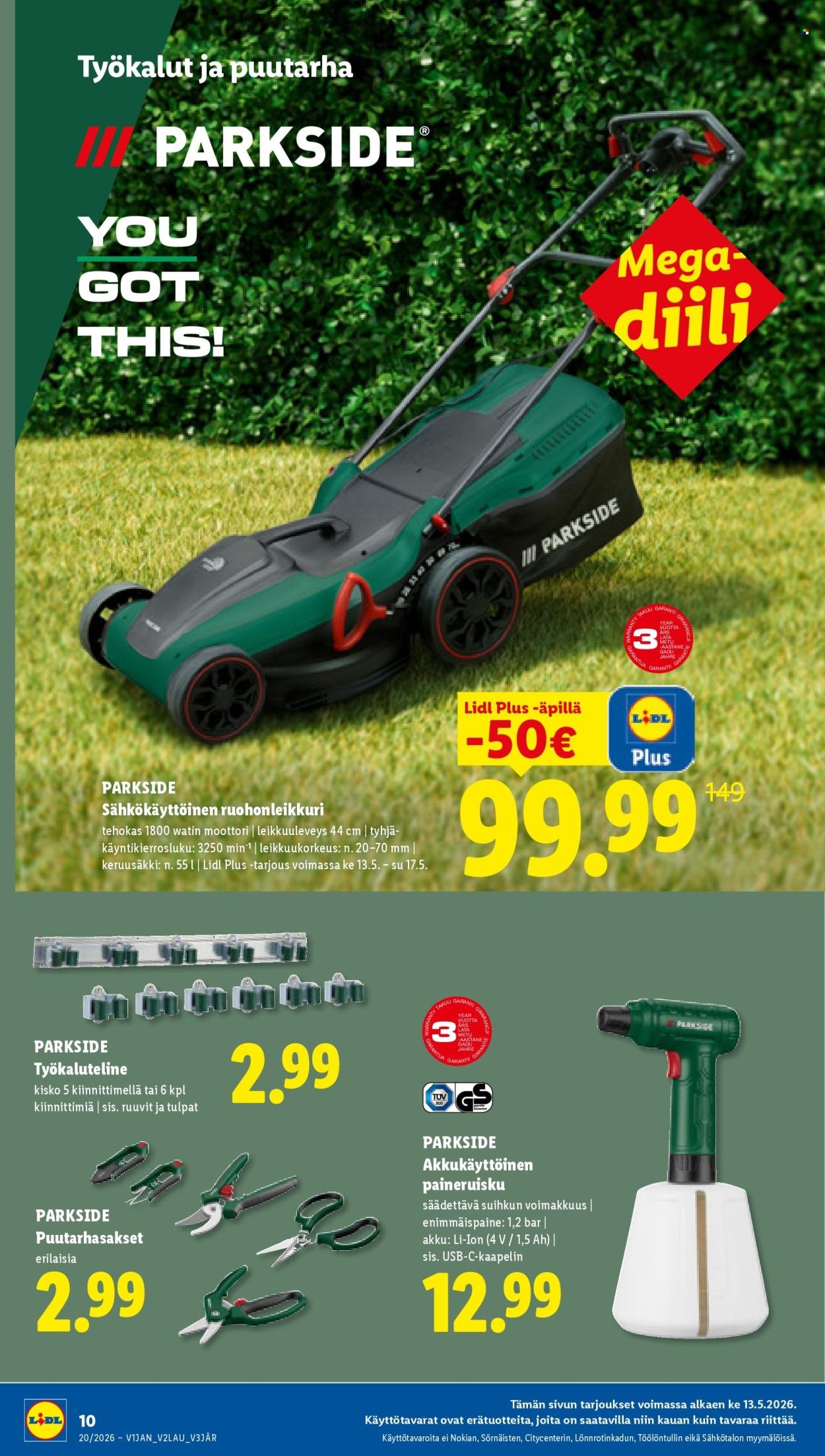 LIDL tarjoukset - Alkaen KE 13.5.2026