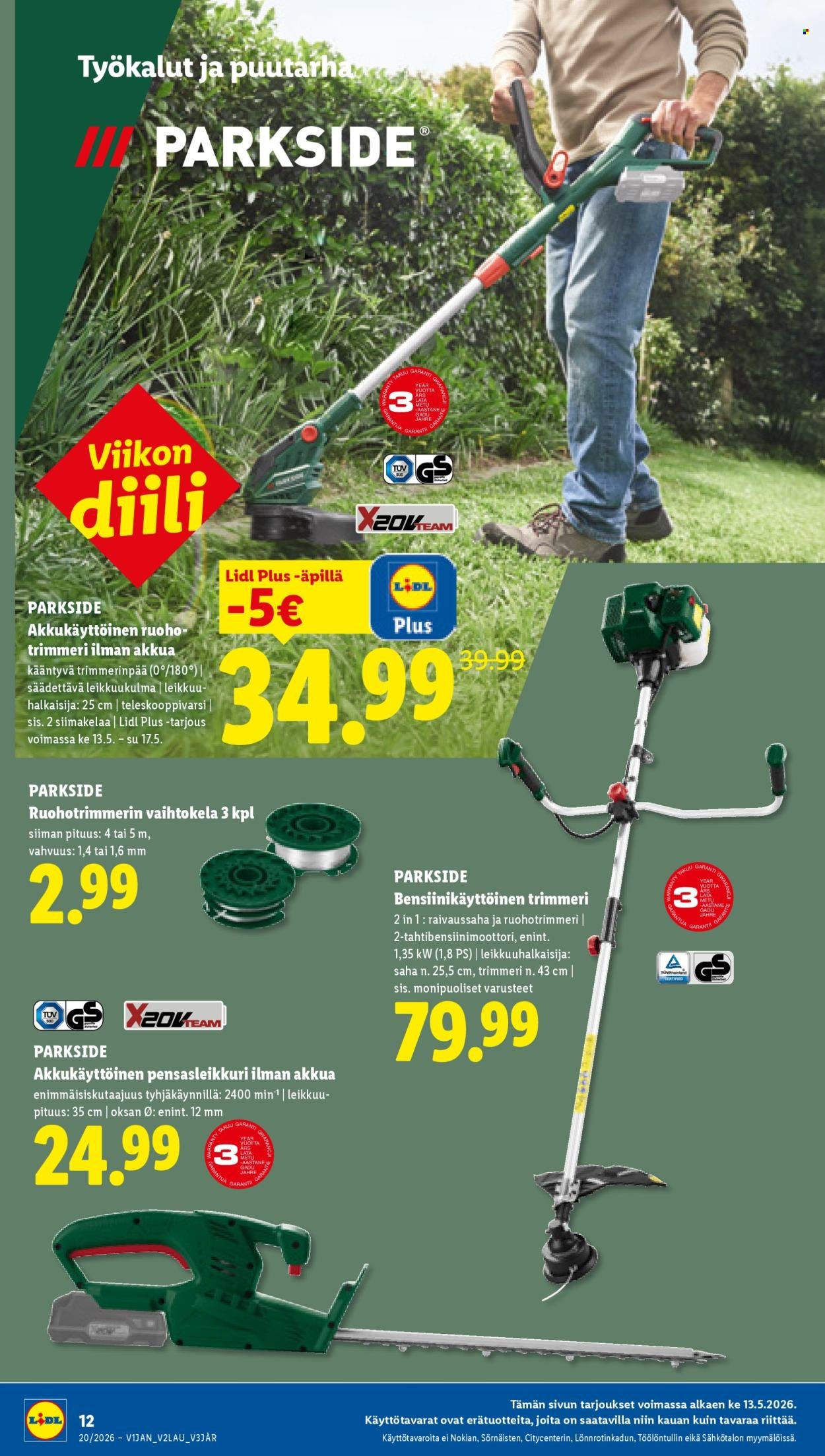 LIDL tarjoukset - Alkaen KE 13.5.2026