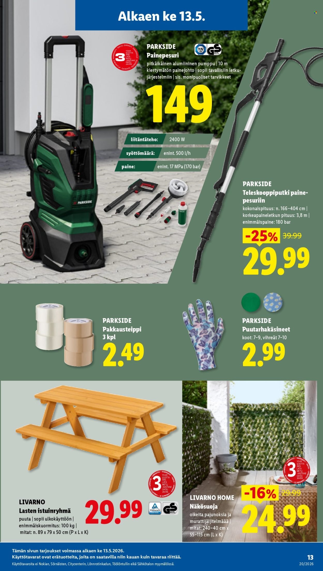 LIDL tarjoukset - Alkaen KE 13.5.2026