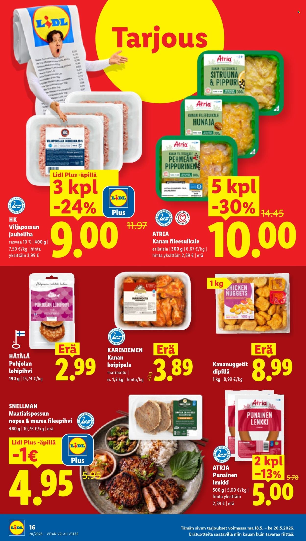 LIDL tarjoukset - Alkaen KE 13.5.2026