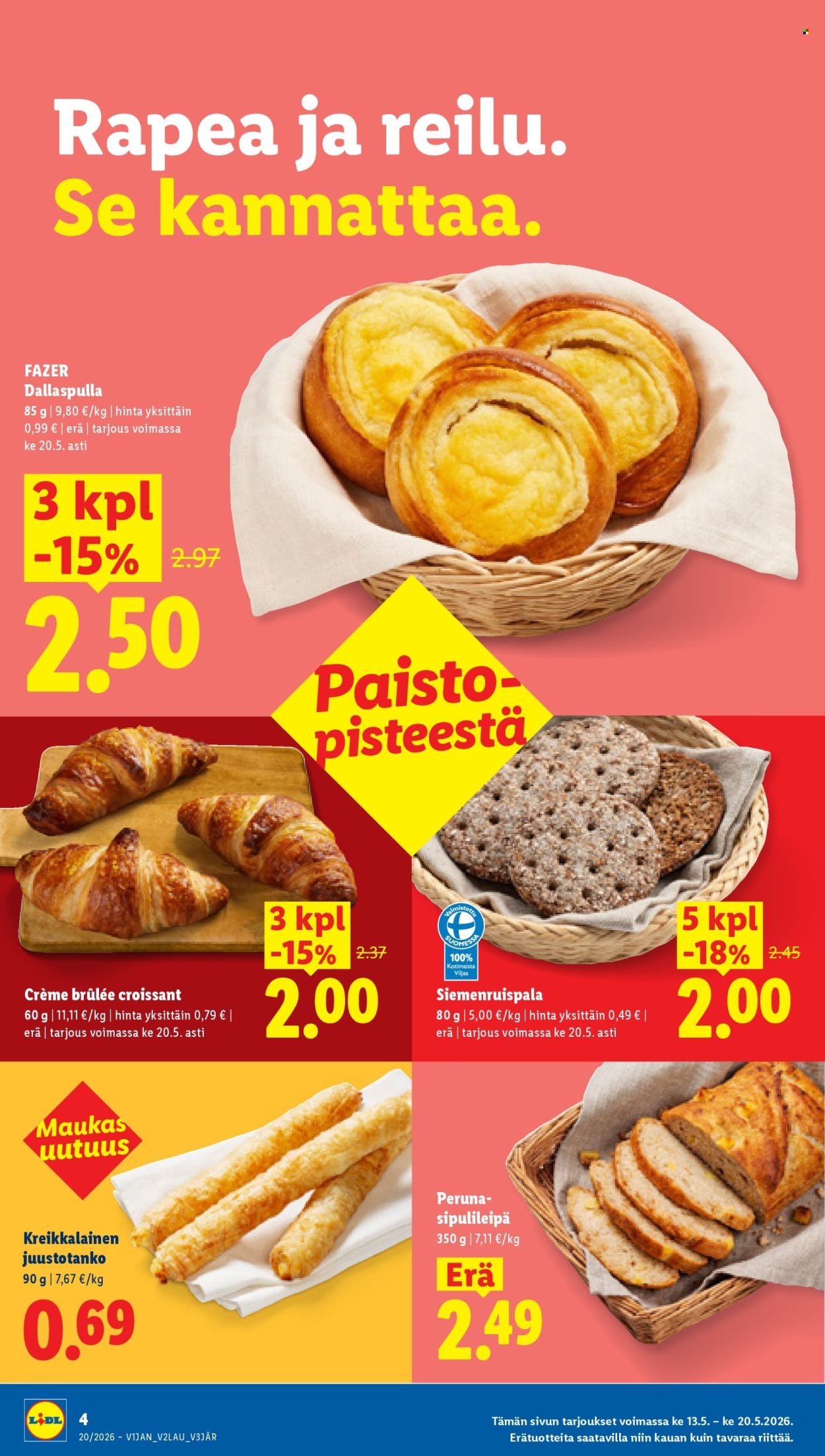 LIDL tarjoukset - Alkaen KE 13.5.2026