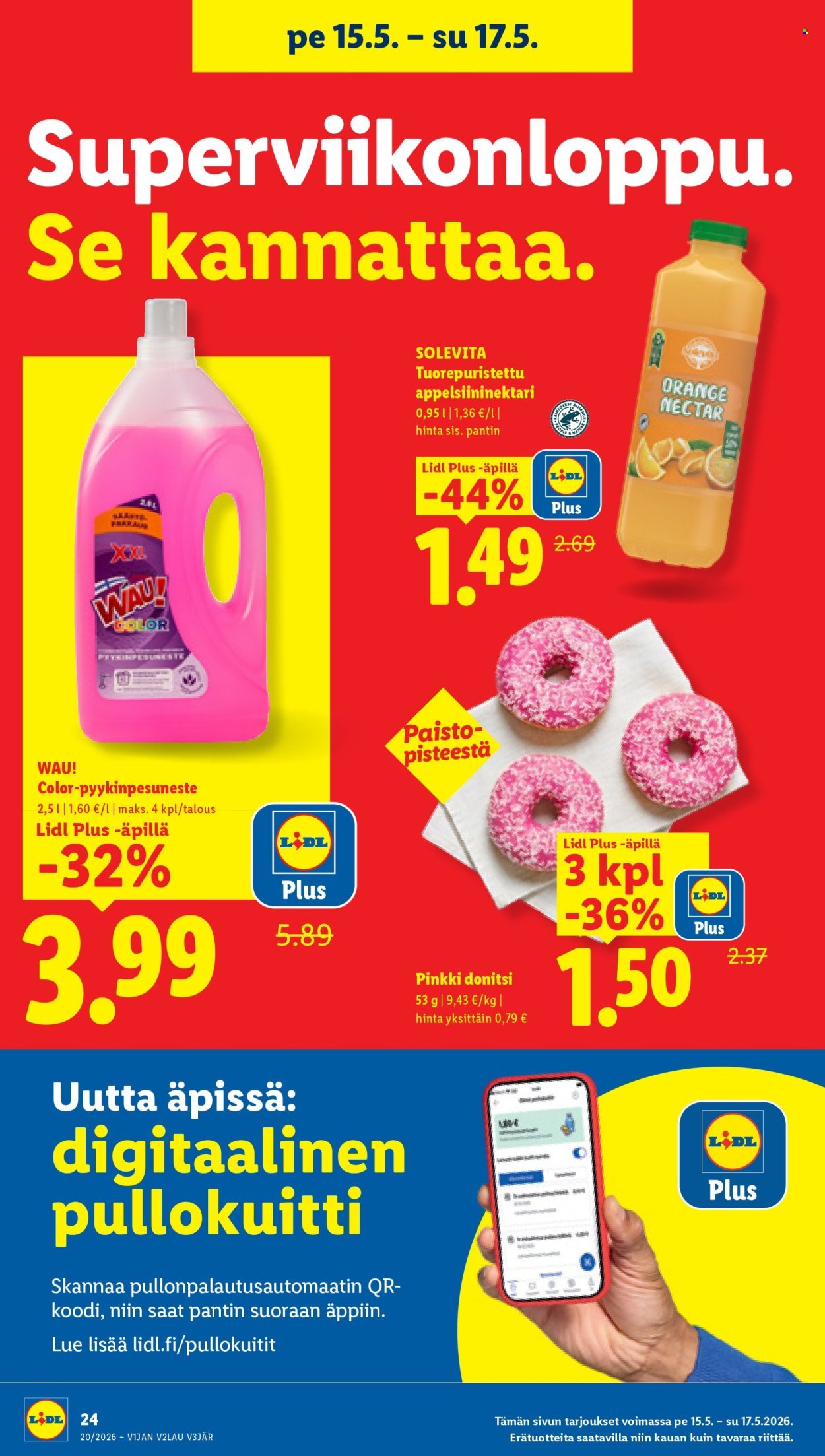 LIDL tarjoukset - Alkaen KE 13.5.2026