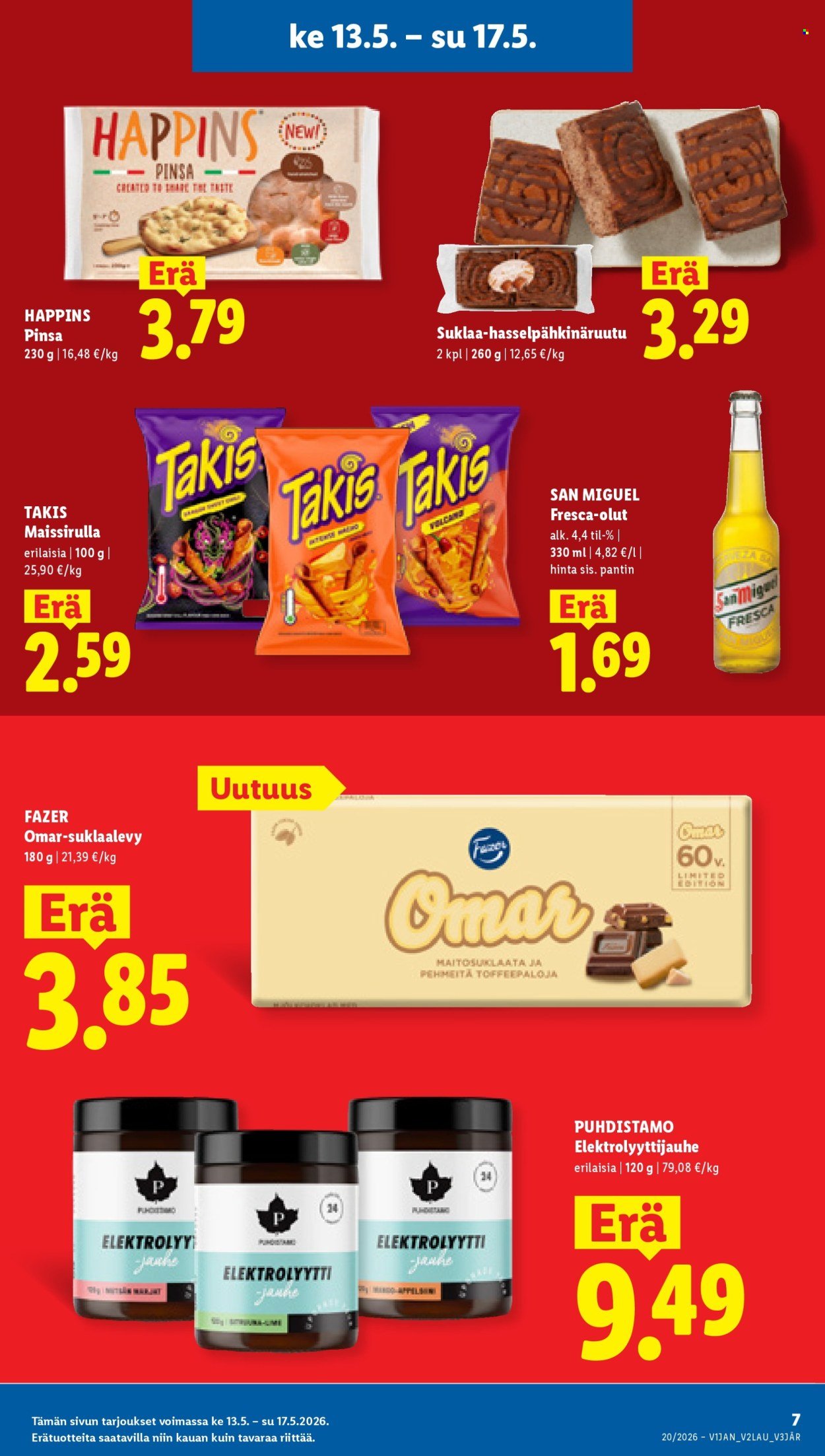 LIDL tarjoukset - Alkaen KE 13.5.2026