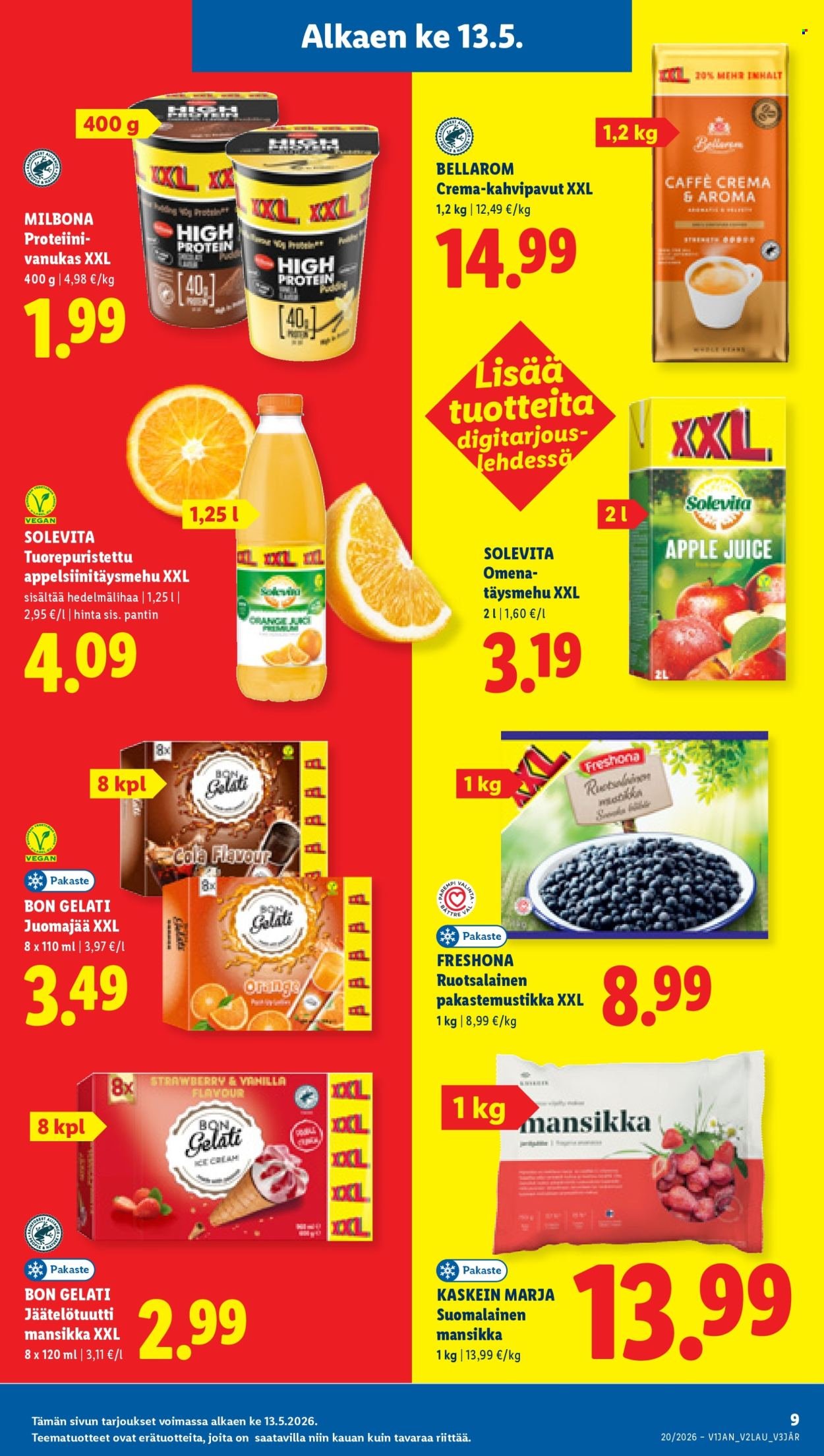 LIDL tarjoukset - Alkaen KE 13.5.2026