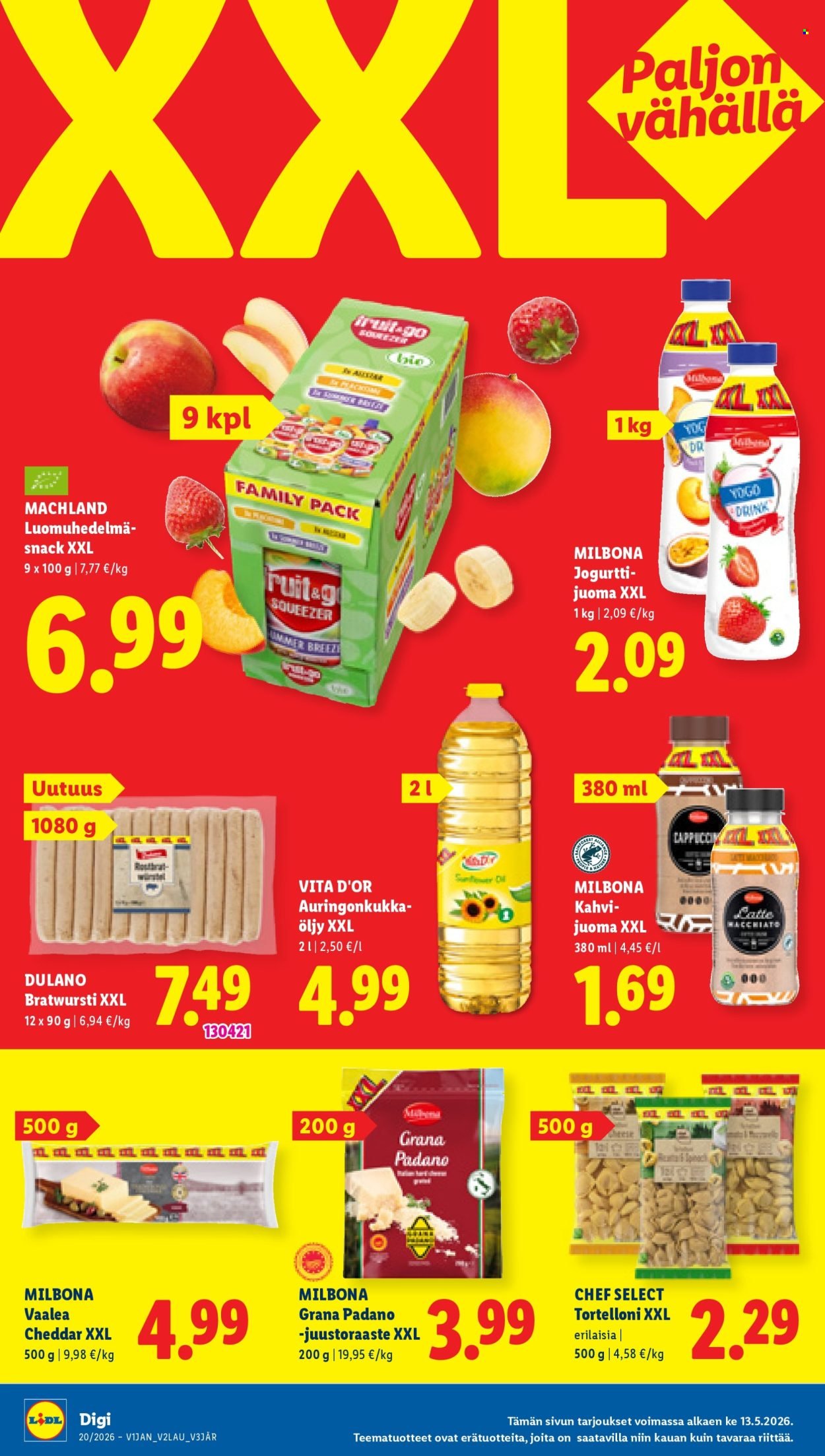 LIDL tarjoukset - Alkaen KE 13.5.2026