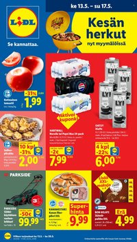 LIDL tarjoukset - Alkaen KE 13.5.2026