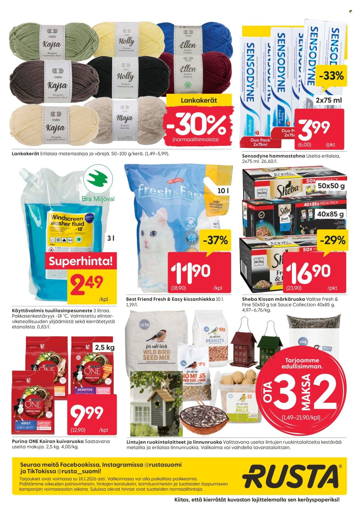 RUSTA tarjoukset - Alkaen MA 12.1.2026