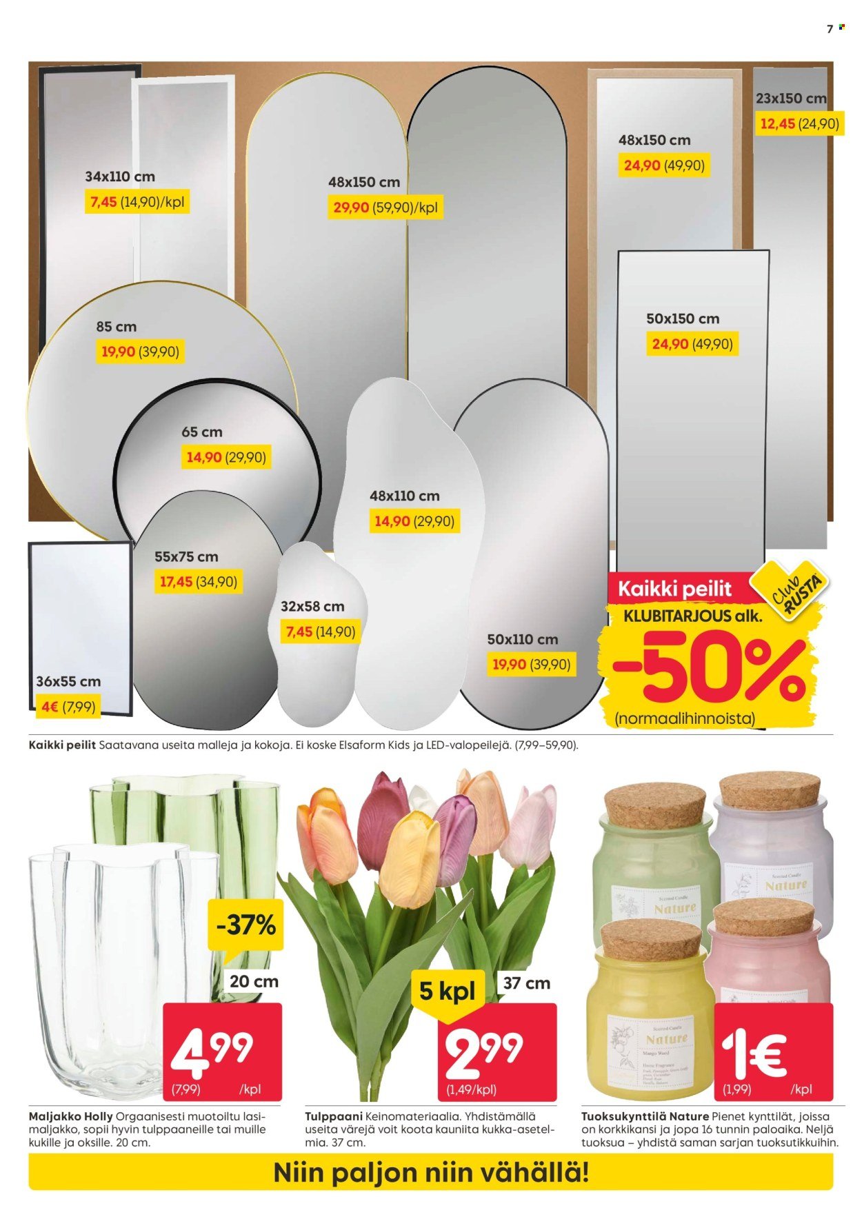 RUSTA tarjoukset - Alkaen MA 12.1.2026