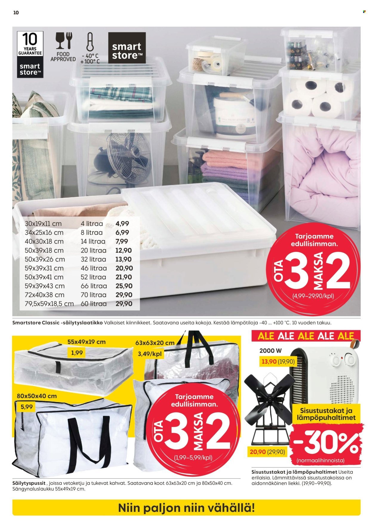 RUSTA tarjoukset - Alkaen MA 12.1.2026