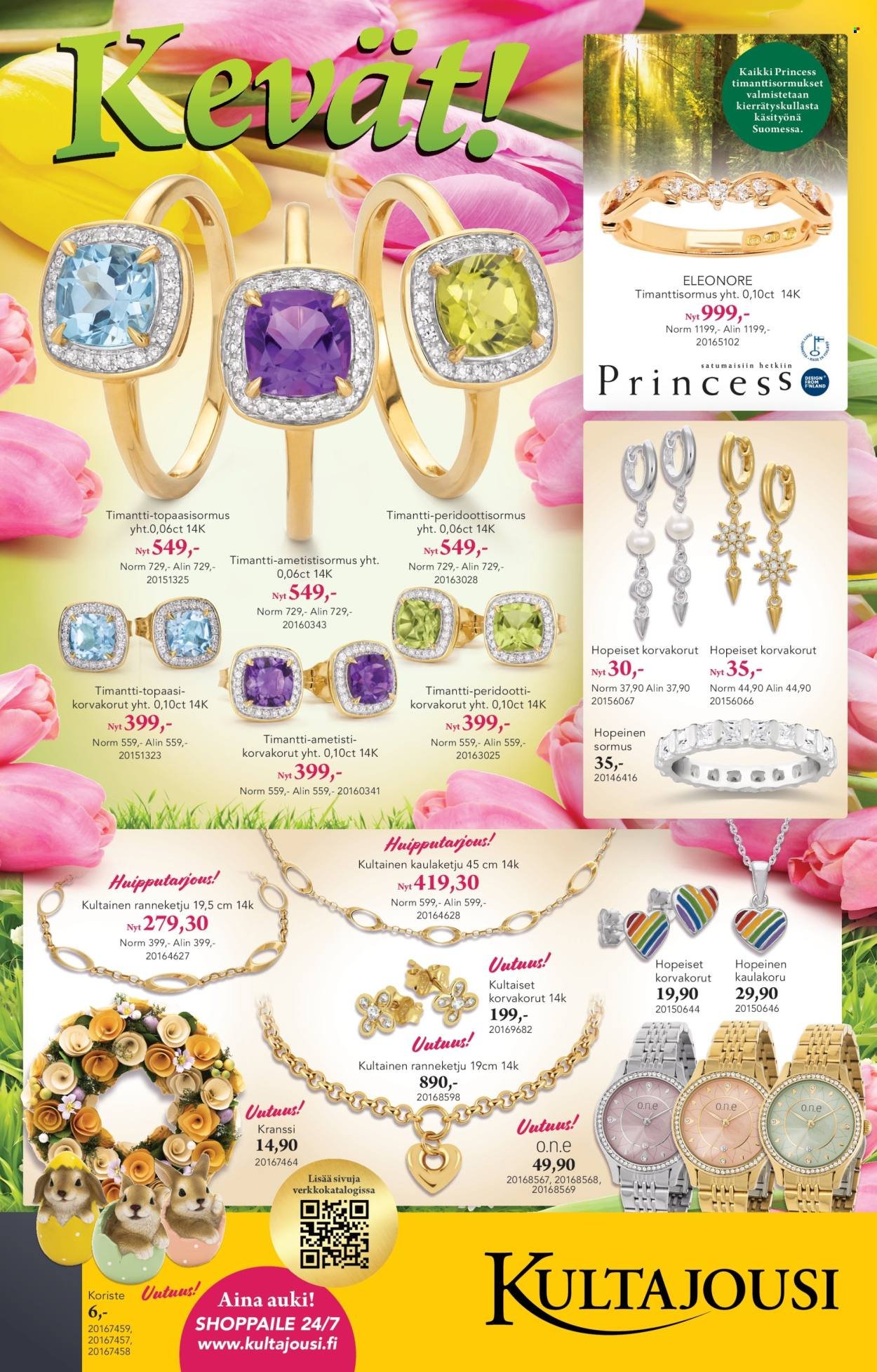 KULTAJOUSI tarjoukset - Kevätkampanja