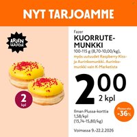 K-MARKET tarjoukset - Alkaen MA 9.2.2026