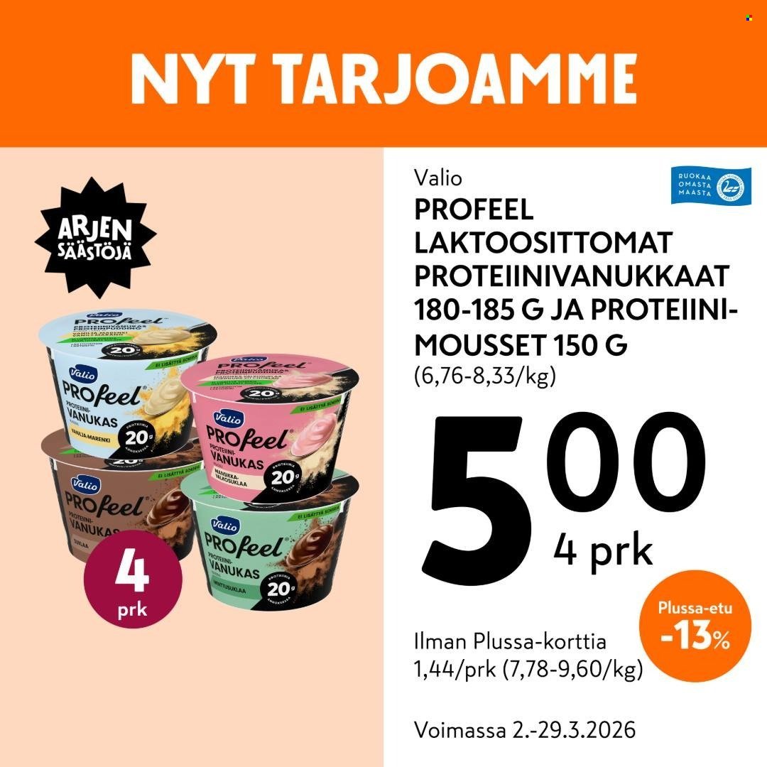 K-MARKET tarjoukset - Alkaen MA 2.3.2026