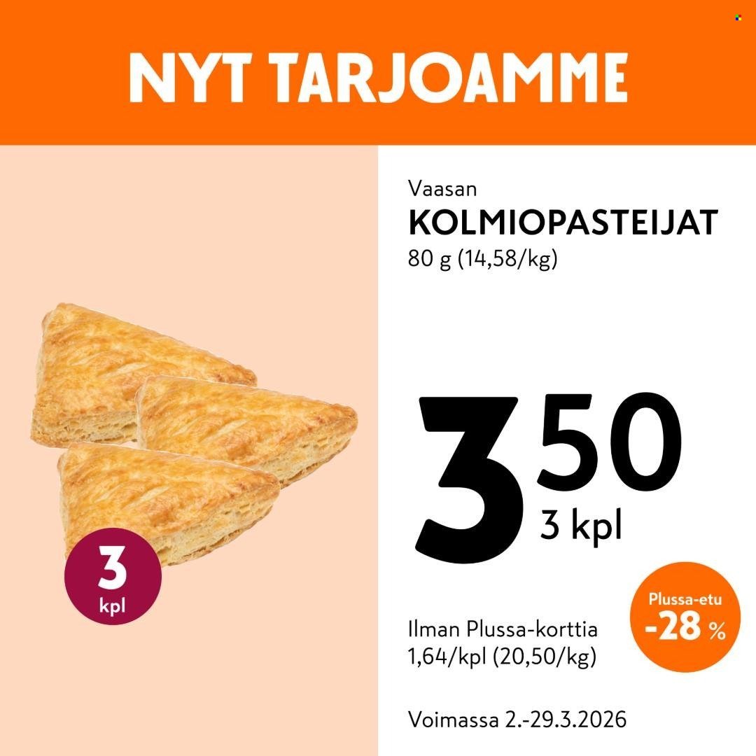 K-MARKET tarjoukset - Alkaen MA 2.3.2026