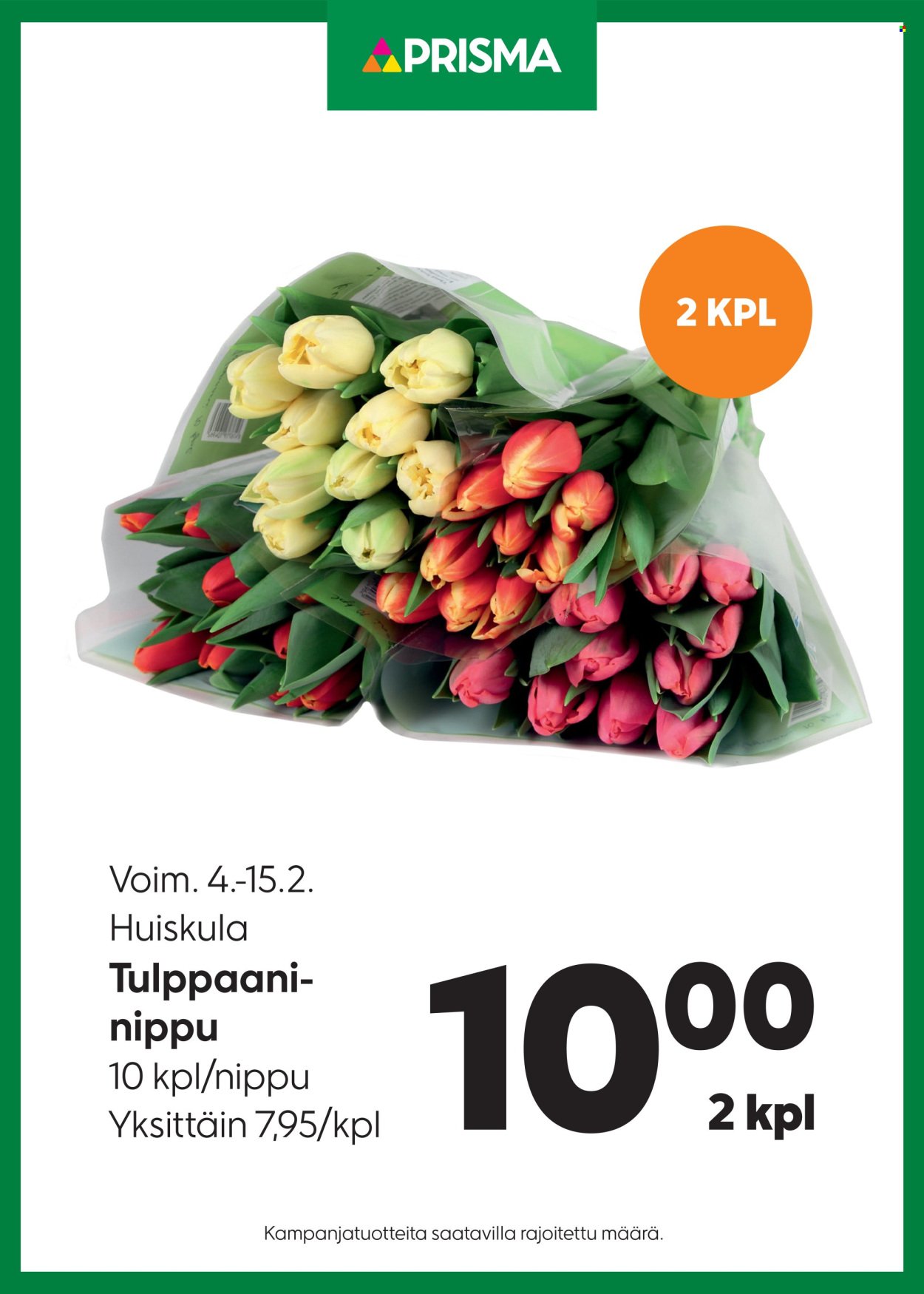 PRISMA tarjoukset - Alkaen KE 4.2.2026