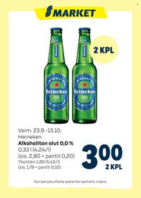 S-MARKET tarjoukset - Heineken