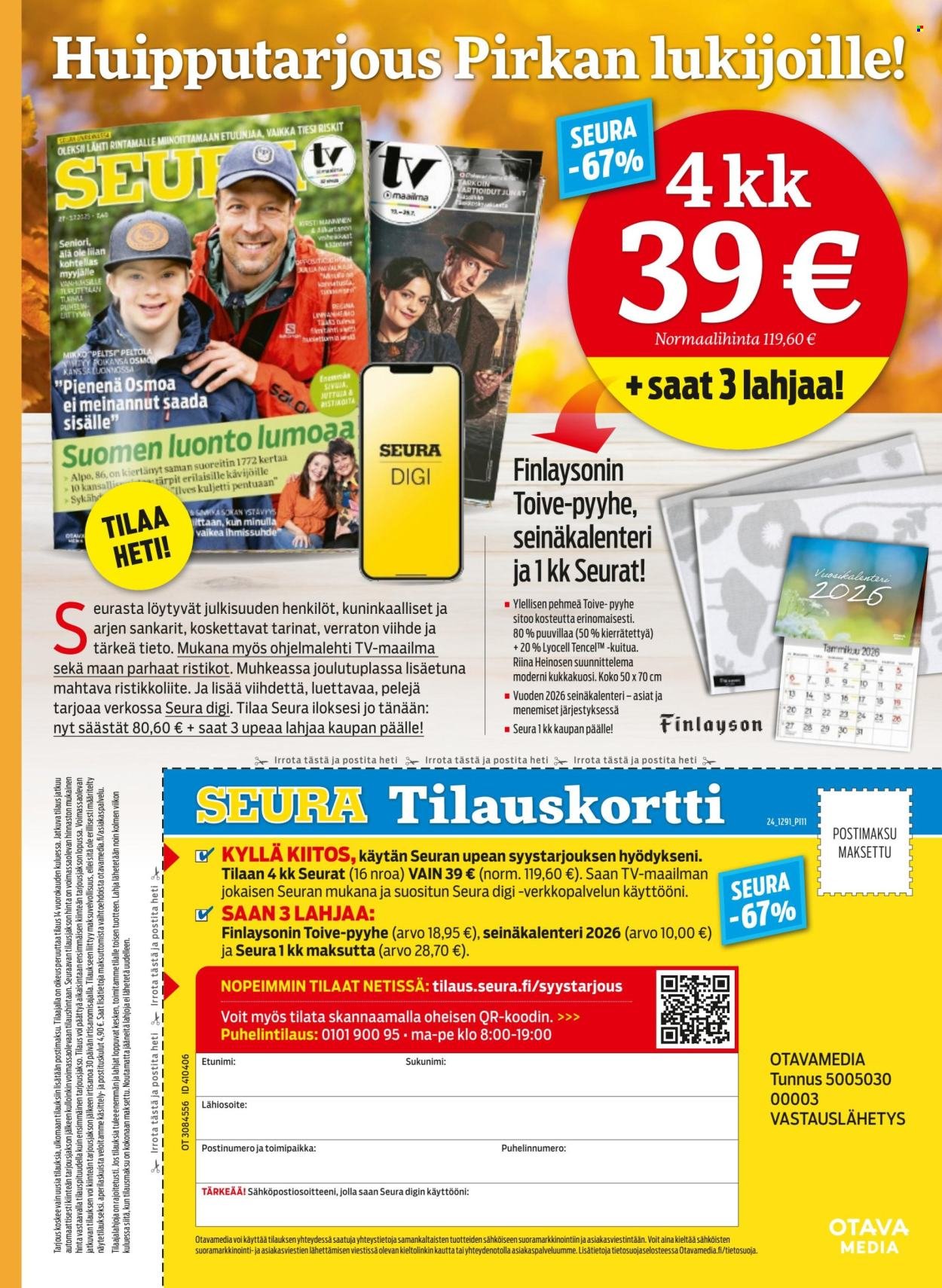 K-CITYMARKET tarjoukset - Pirkka (2025-11-05 - 2025-12-02)