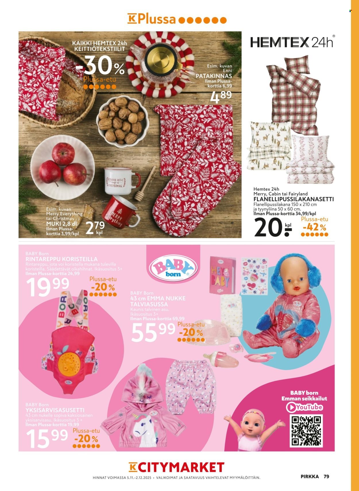 K-CITYMARKET tarjoukset - Pirkka (2025-11-05 - 2025-12-02)