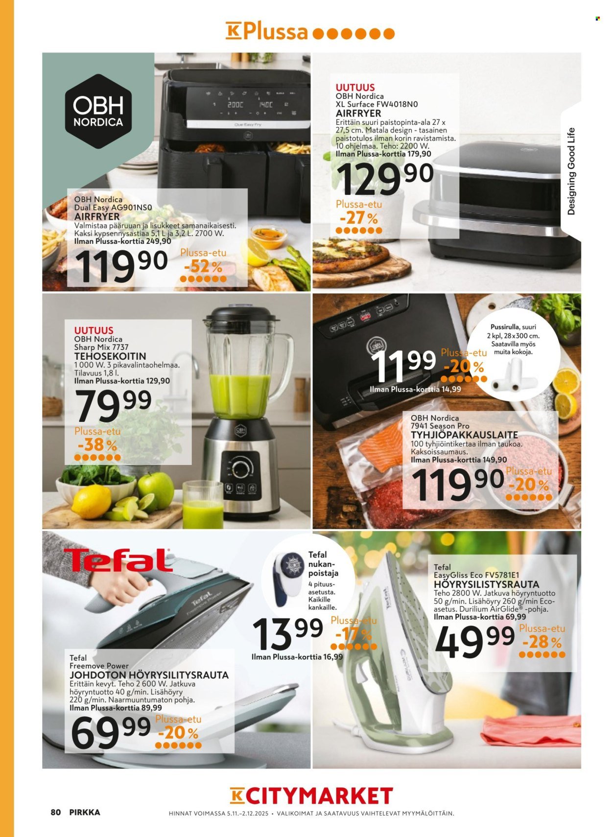 K-CITYMARKET tarjoukset - Pirkka (2025-11-05 - 2025-12-02)